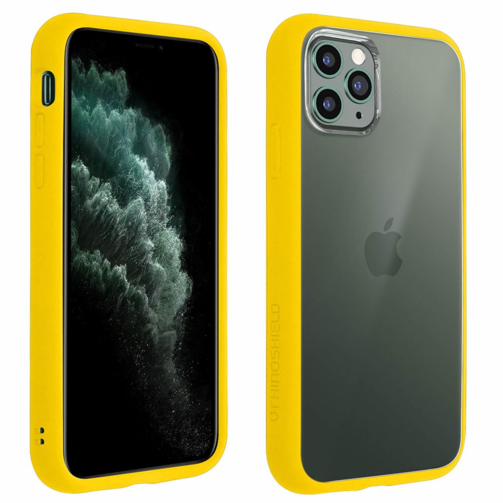 Rhinoshield - Coque iPhone 11 Pro Modulable Bumper Façade arrière Mod NX Rhinoshield jaune - Coque, étui smartphone