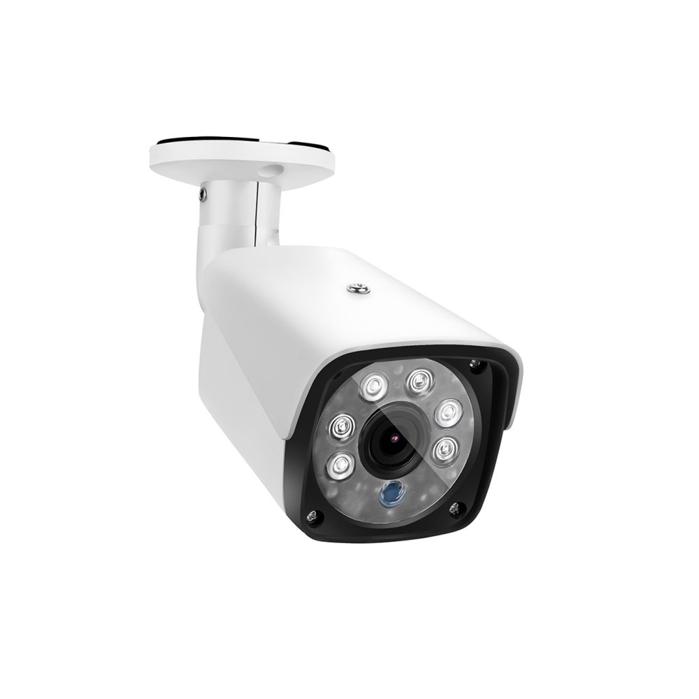 Wewoo - 633H2 / IP POE Power blanc Over Ethernet Caméra de surveillance de sécurité à la maison de la 1080P IP, IP66 imperméable à l'eau, vision nocturne de et télécommande de téléphone WiFi View - Caméra de surveillance connectée