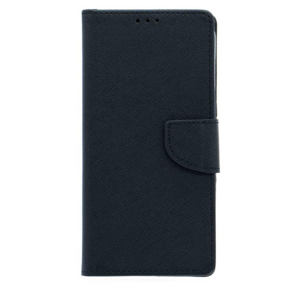 Amahousse - Housse noire étui portefeuille languette pour iPhone 12 Pro Max - Coque, étui smartphone