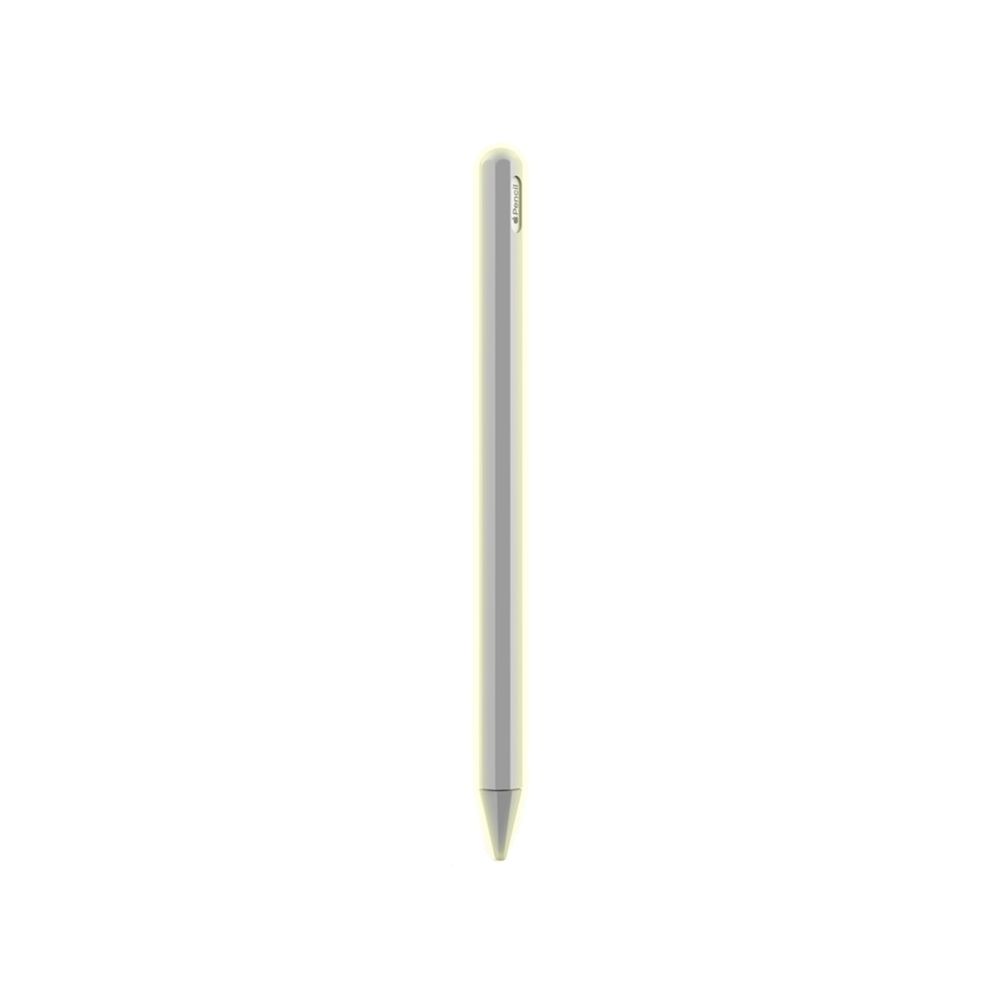 Wewoo - Stylus Pen Etui de protection en gel de silice pour Apple Pencil 2 fluorescent - Autres accessoires smartphone