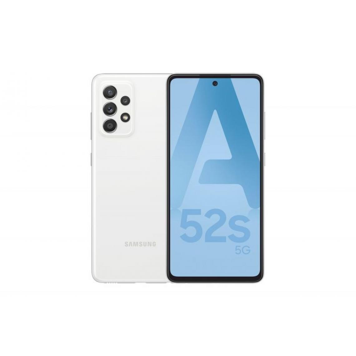 Inconnu - Samsung Galaxy A52s 5G SM-A528B 16,5 cm (6.5``) Double SIM Android 11 USB Type-C 6 Go 128 Go 4500 mAh Blanc - Smartphone Android