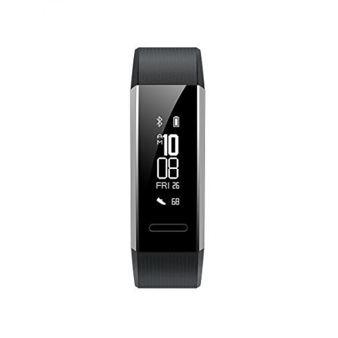 Huawei - Huawei Band 2 Pro Fitness bracelet traqueur d'activité  – Noir (GPS intégré, jusqu'à 21 jours d'utilisation) - Bracelet connecté