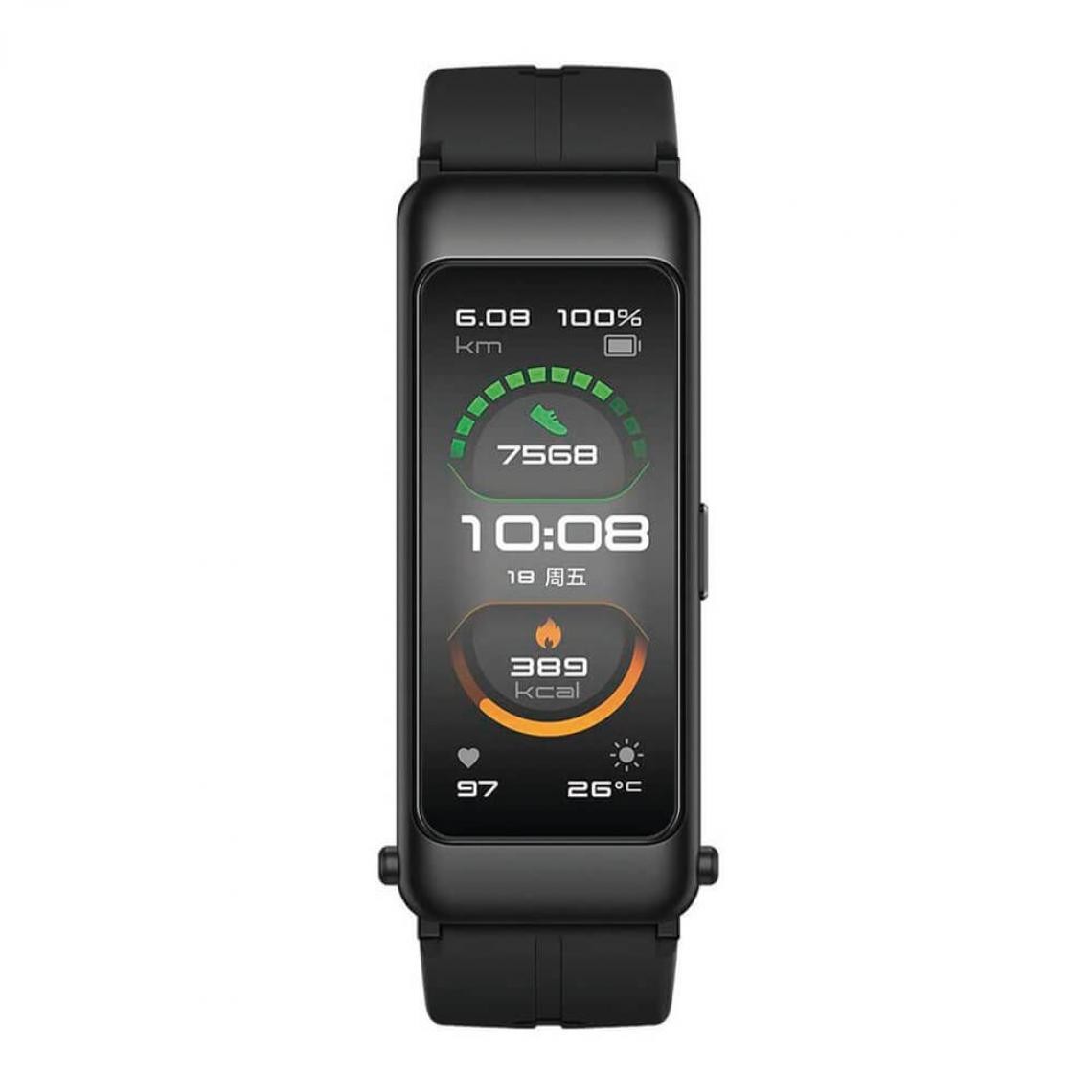 Huawei - Huawei Talkband B6 Sport Noir (Graphite Black) FDS-B19 - Bracelet connecté