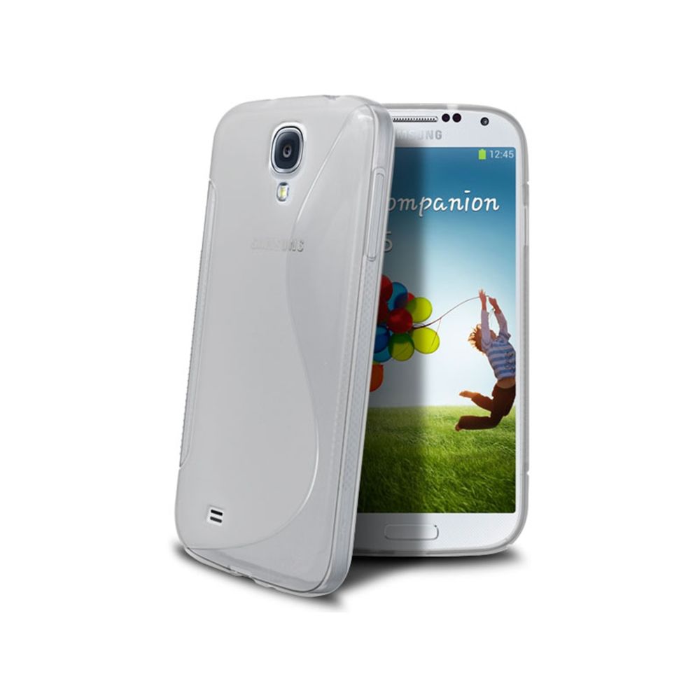 Caseink - Coque Housse Etui TPU Samsung Galaxy S4 i9500SLine Transparente - Coque, étui smartphone