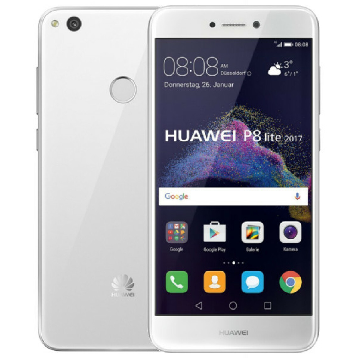 Huawei - Huawei P8 Lite 2017 blanc Single SIM - Smartphone Android