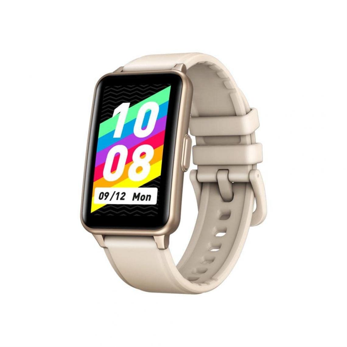 Chronotech Montres - Chronus Smart Watch Fitness Tracker Bluetooth 5.0 Color Screen Fitness Wellness Tracker SpO2 Heart Rate Waterproof Men Smart Watch (gold) - Montre connectée