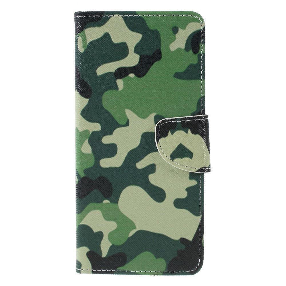 marque generique - Etui en PU arrière motif camouflage pour votre Samsung Galaxy J6 Plus/J6 Prime - Autres accessoires smartphone