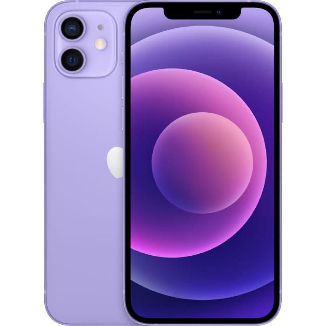 Apple - APPLE iPhone 12 256Go Violet - iPhone
