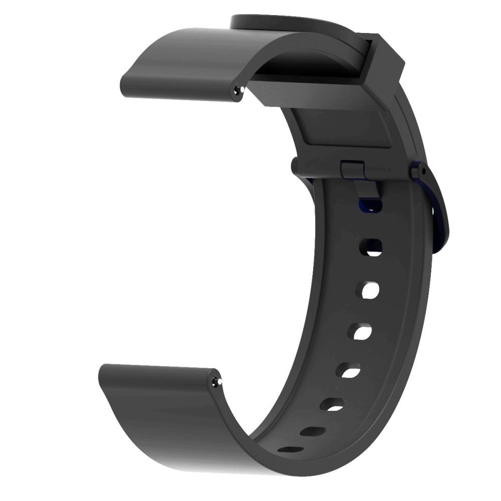 marque generique - Bracelet en silicone silicium souple noir pour votre Huami Amazfit - Autres accessoires smartphone
