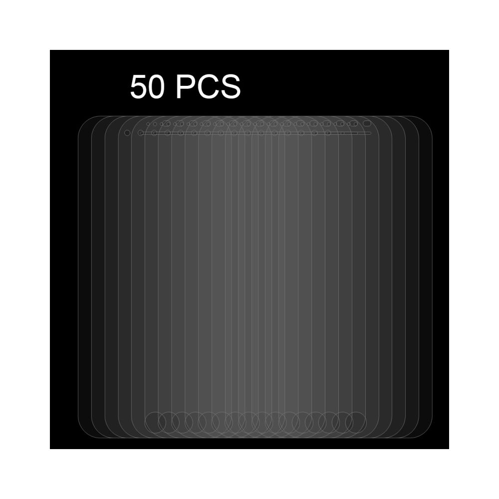 Wewoo - Film protecteur écran pour iPhone 8 Plus et 7 Plus HD 3D incurvé 3D protection écran, pas de paquet de détail 50 PCS - Protection écran smartphone