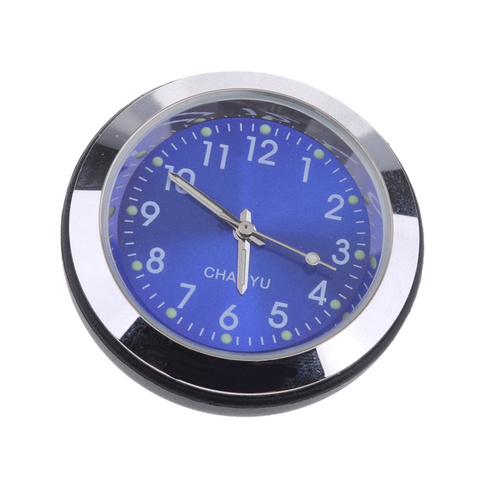 marque generique - Horloge de voiture élégant réveil w / Metal Stand Digital Interior Ornement bleu - Météo connectée
