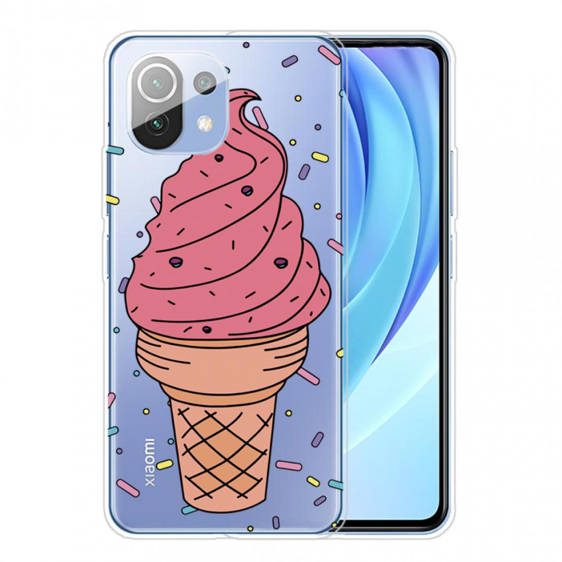 Other - Coque en TPU Impression de motifs bien protégés souple crème glacée pour votre Xiaomi Mi 11 - Coque, étui smartphone