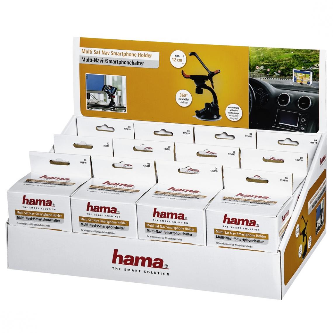Hama - Multisupports GPS/smartphone, vendu à l'unité - Accessoires Téléphone Fixe