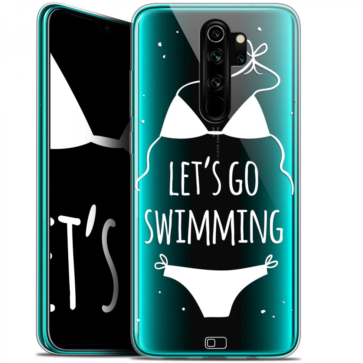 Caseink - Coque Pour Xiaomi Redmi Note 8 PRO (6.5 ) [Gel HD Collection Summer Design Let's Go Swim - Souple - Ultra Fin - Imprimé en France] - Coque, étui smartphone
