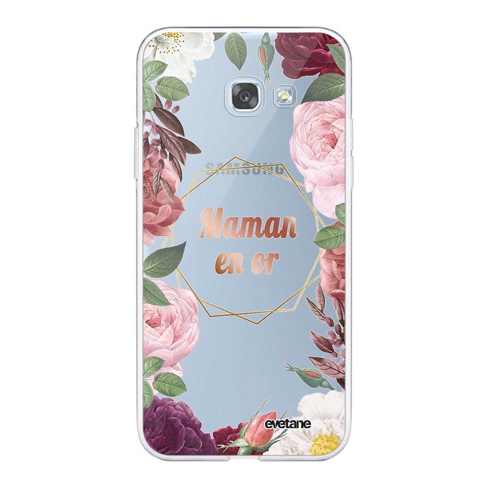 Evetane - Coque Samsung Galaxy A5 2017 360 intégrale transparente Coeur Maman D'amour Ecriture Tendance Design Evetane. - Coque, étui smartphone