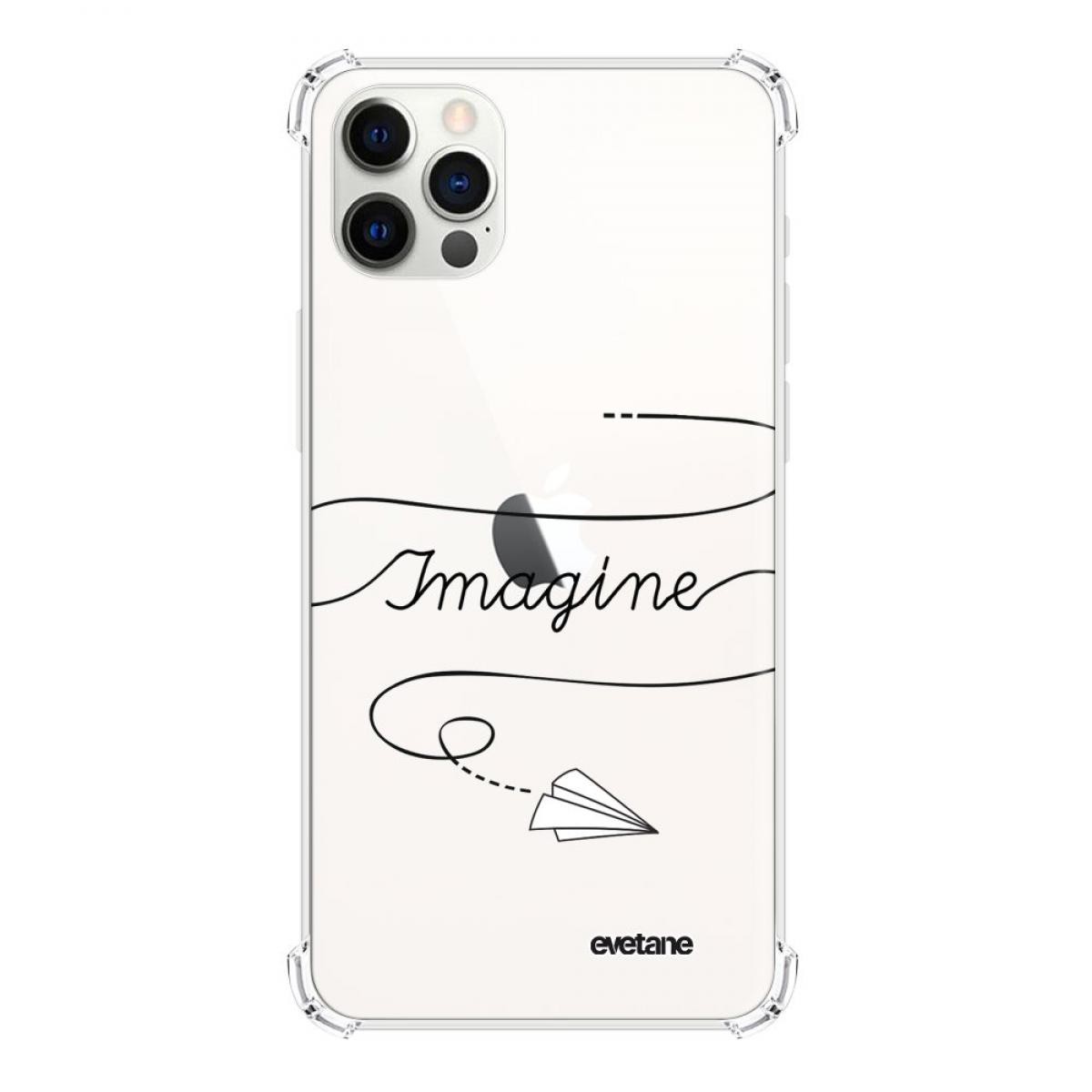 Evetane - Coque iPhone 12 Pro Max anti-choc souple angles renforcés transparente Imagine Evetane - Coque, étui smartphone