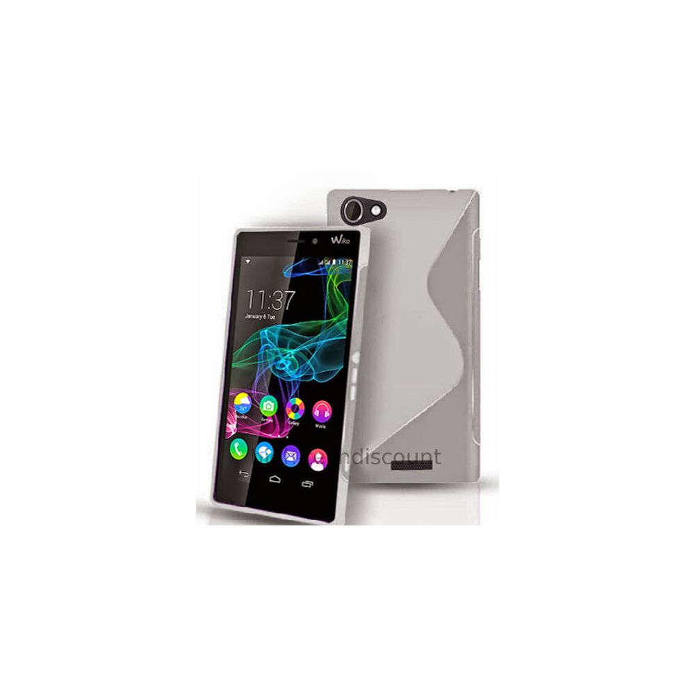 Htdmobiles - Housse etui coque pochette silicone gel fine pour Wiko Ridge 4G + film ecran - TRANSPARENT - Autres accessoires smartphone