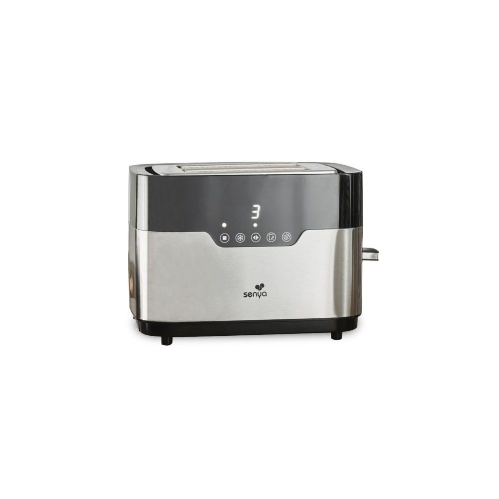 Senya - Senya grille-pain tactile 2 larges fentes en inox Smart Toaster - Grille-pain