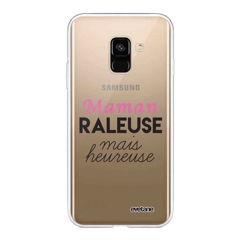 Evetane - Coque Samsung Galaxy A8 2018 360 intégrale Maman raleuse Ecriture Tendance Design Evetane. - Coque, étui smartphone
