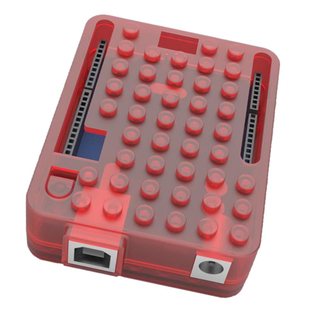 marque generique - Boîtier pour Raspberry Pi UNO R3, modèle rouge - Autres accessoires smartphone