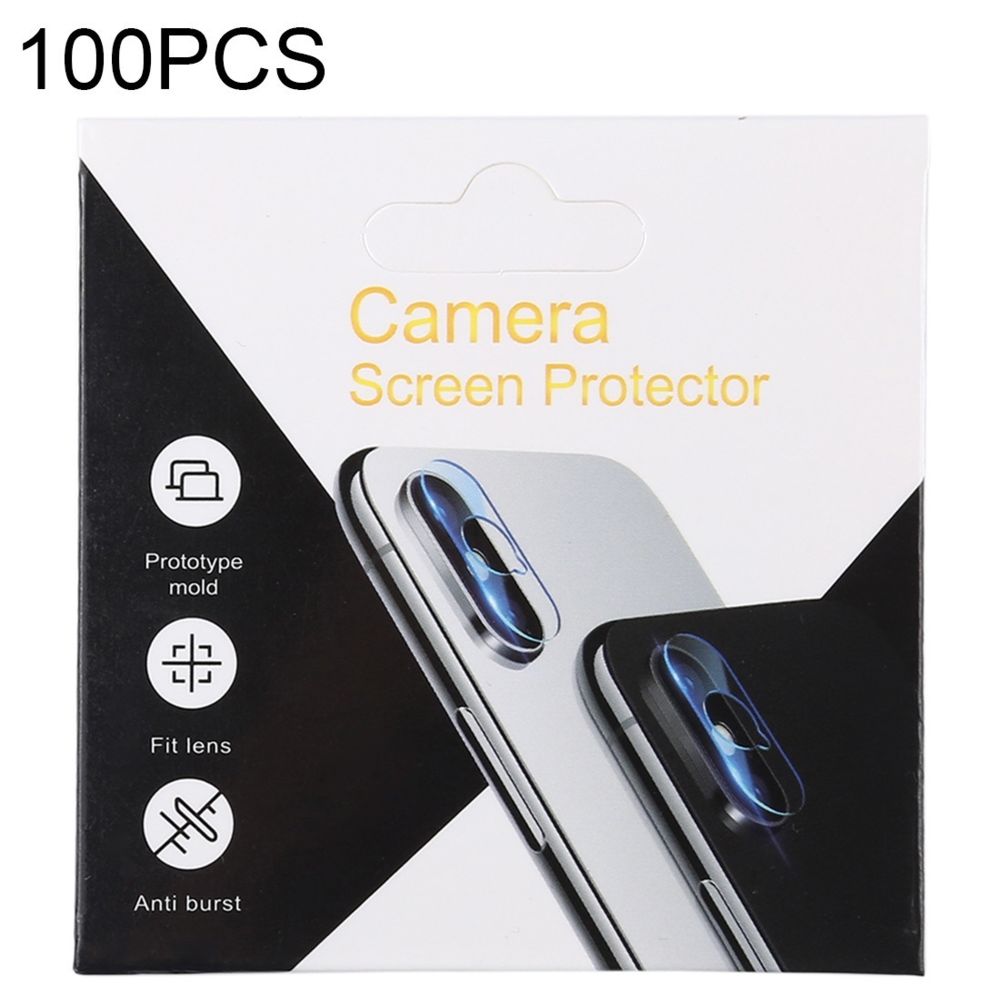 Wewoo - Boîte d'emballage de film pour lentille d'appareil photo dos de 100 PCS en fibres souples - Coque, étui smartphone
