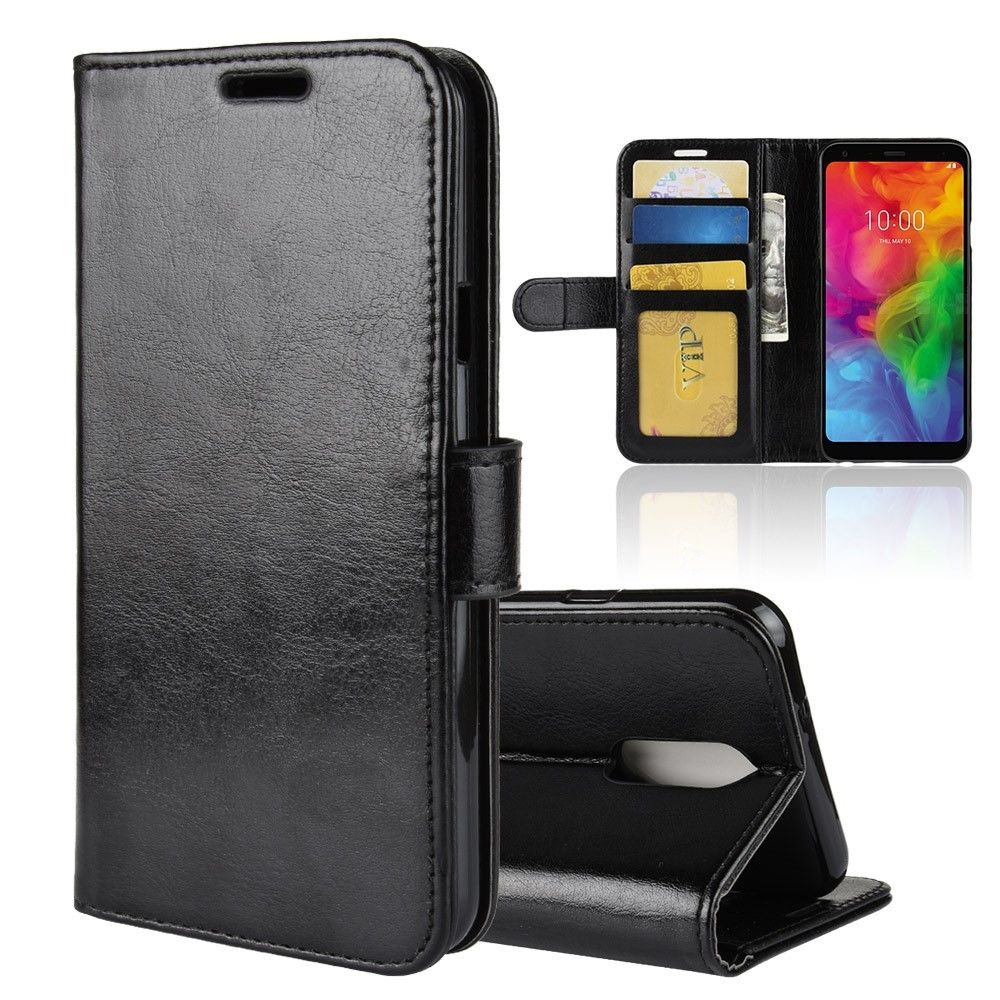 marque generique - Etui en PU noir pour votre LG Q7 - Autres accessoires smartphone