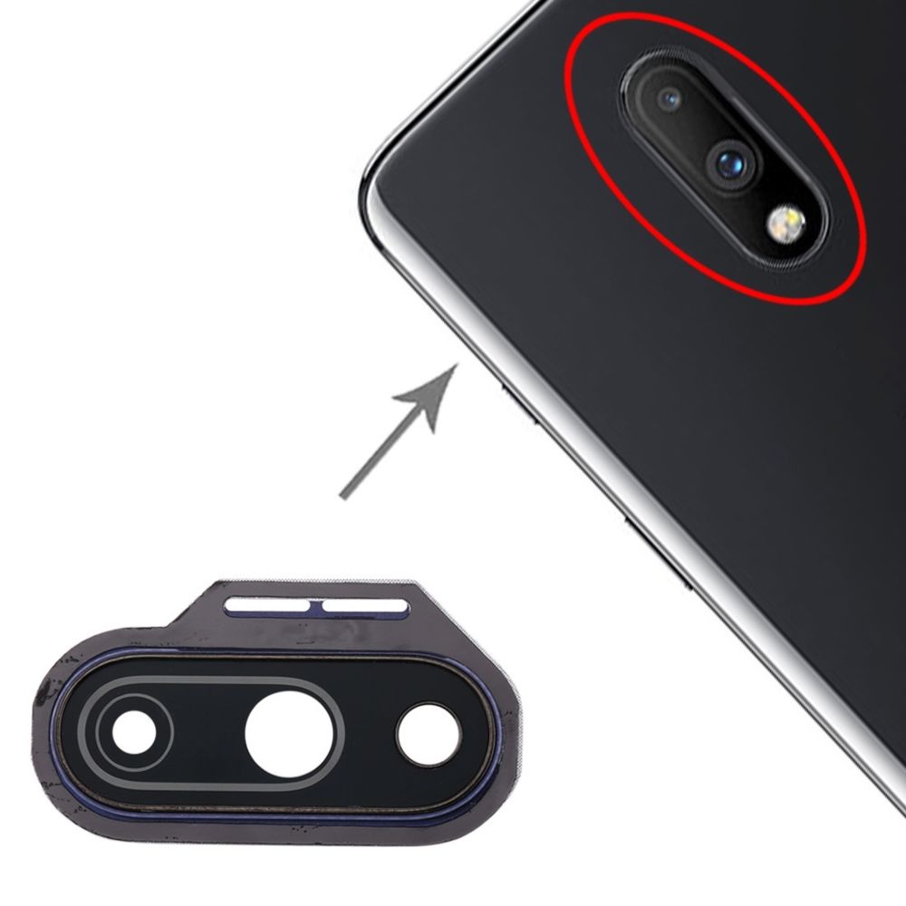 Wewoo - Cache objectif appareil photo d'origine pour OnePlus 7 bleu - Autres accessoires smartphone