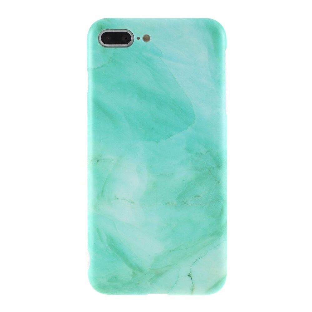 marque generique - Coque en TPU motif en marbre vert pour votre Apple iPhone 7 Plus/8 Plus 5.5 pouces - Coque, étui smartphone