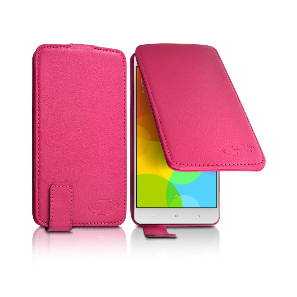 Karylax - Housse Etui Clapet Couleur rose fushia Universel L pour Xiaomi Mi Note Pro - Autres accessoires smartphone