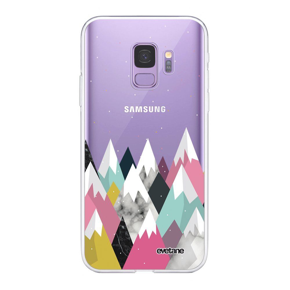 Evetane - Coque Samsung Galaxy S9 360 intégrale transparente Montagnes Ecriture Tendance Design Evetane. - Coque, étui smartphone