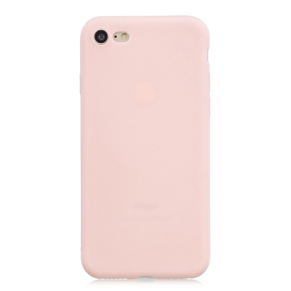 Generic - Coque en TPU souple rose clair pour votre Apple iPhone SE (2nd Generation)/8/7 - Coque, étui smartphone
