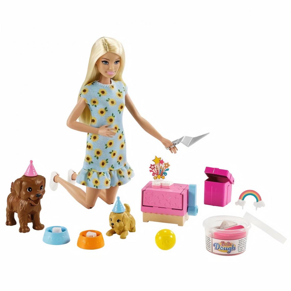 Barbie - BARBIE Coffret Anniversaire des Chiens - Poupées