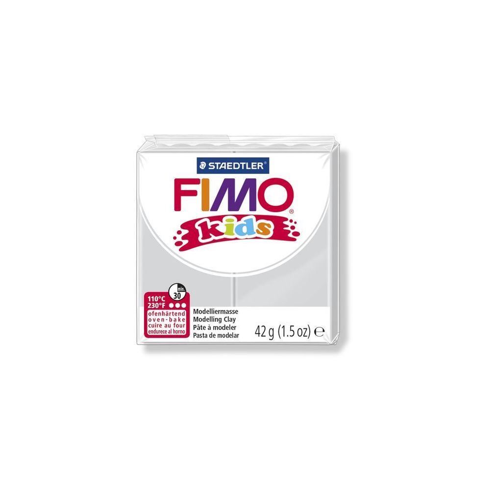 Fimo - Pâte Fimo Kids 42 g Gris clair 8030.80 - Fimo - Modelage
