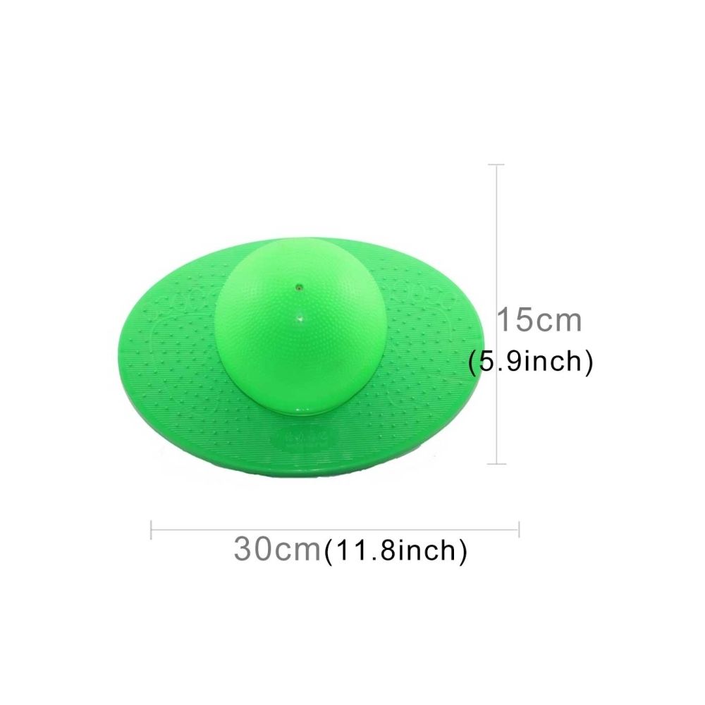 Wewoo - Ballon vert Bouncing Ball anti-déflagrant Balance Extérieure Gonflable Exercice Saut Boules Jouets - Jeux de balles