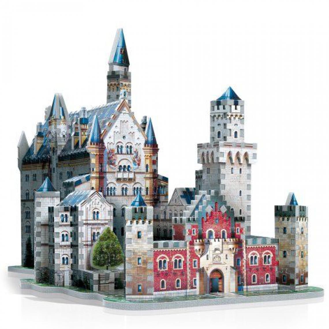 Wrebbit - Wrebbit - 043044 - Puzzle 3D - Château De Neuschwanstein - 890 Pièces - Animaux