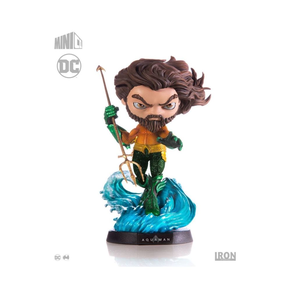 Iron Studio - Aquaman - Figurine Mini Co. Deluxe Aquaman 19 cm - Films et séries