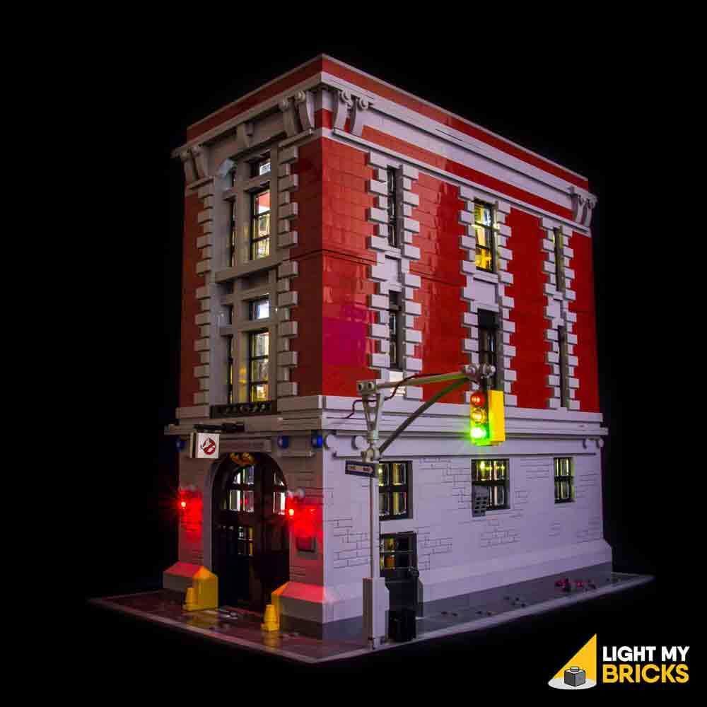 Light My Bricks - Lumières pour LEGO QG Ghostbusters 75827 - Briques Lego
