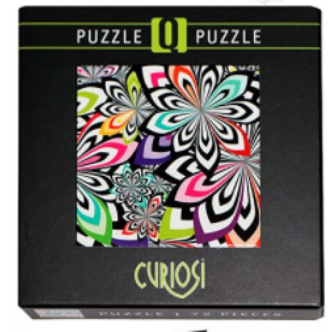 marque generique - Mini puzzle pop color - Q vert - Puzzles Adultes