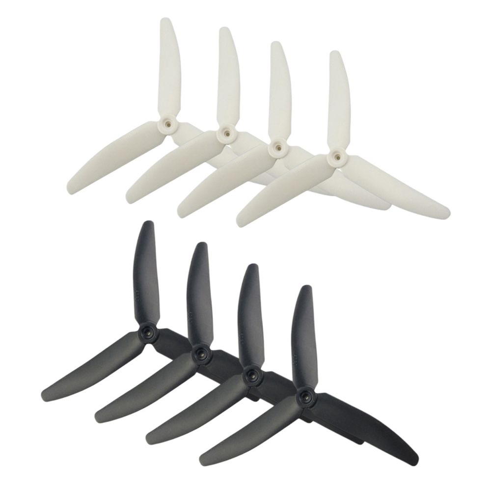 marque generique - 8 pièces Propulseur Hélice à 3 Feuilles Pièces de Quadricoptère RC Drone H502s H502e - Accessoires et pièces