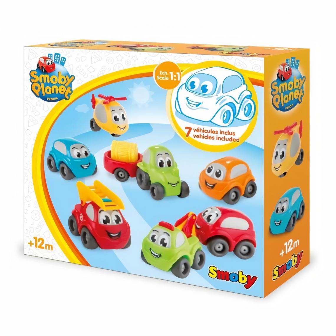 Smoby - VROOM PLANET Coffret 7 Collector - SMOBY - Hélicoptères RC