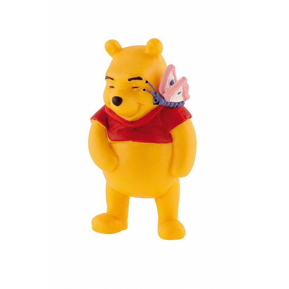 BULLYLAND - Winnie l´ourson figurine Winnie avec papillon 6 cm - Films et séries