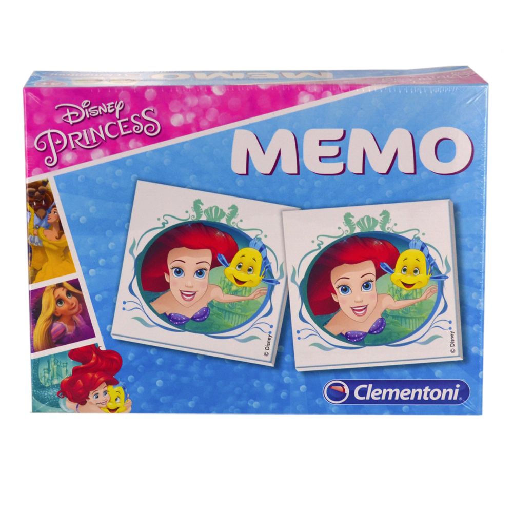 Clementoni - Memo Princesses Disney - Jeux éducatifs
