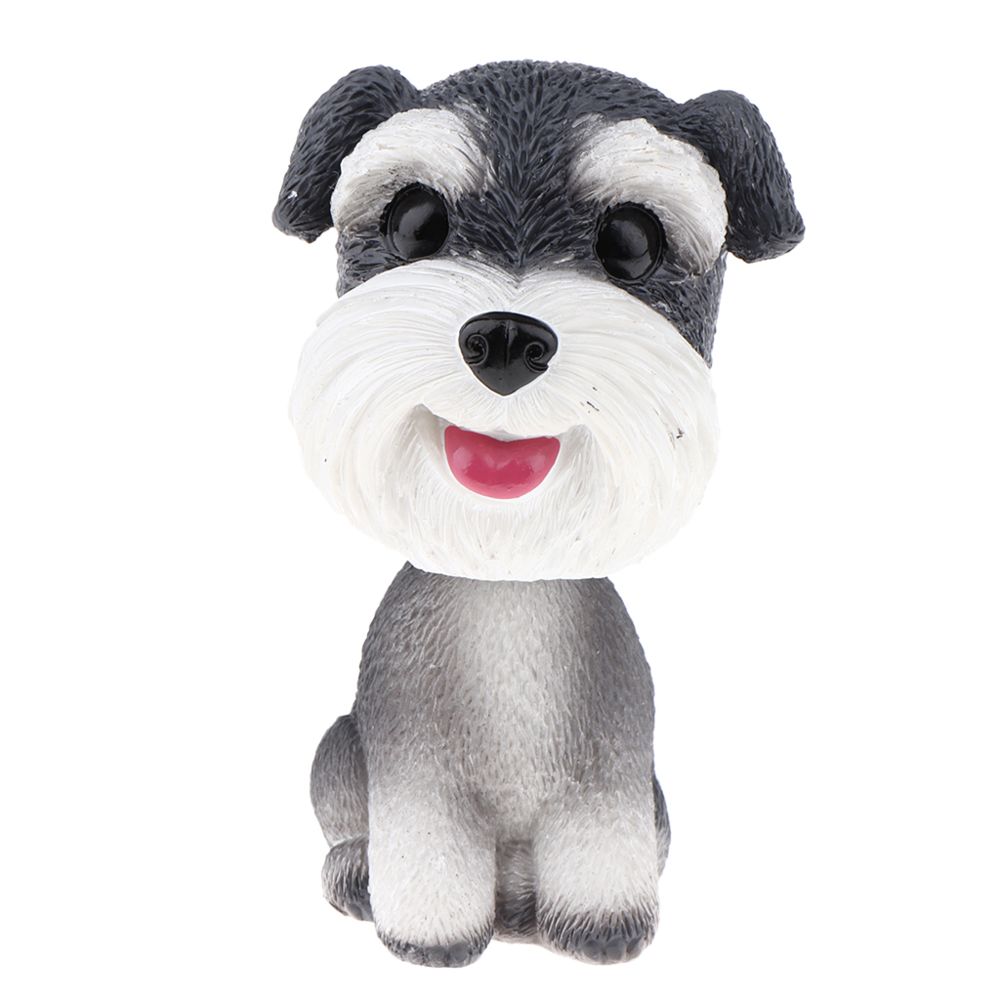 marque generique - Résine Bobble Head Dog Figurine Toy Home / Car Dashboard Decor E - Jeux éducatifs