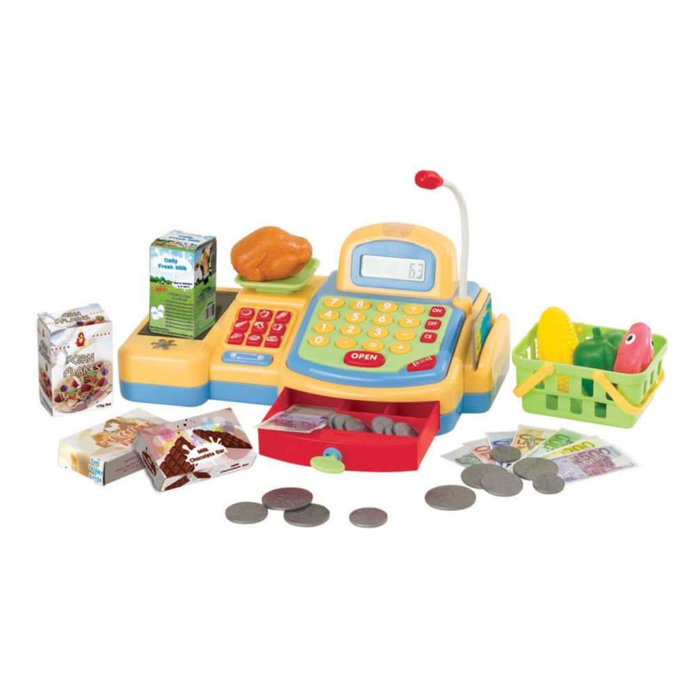 Playgo - Playgo Caisse enregistreuse multifonctionnelle de jouet - Cuisine et ménage