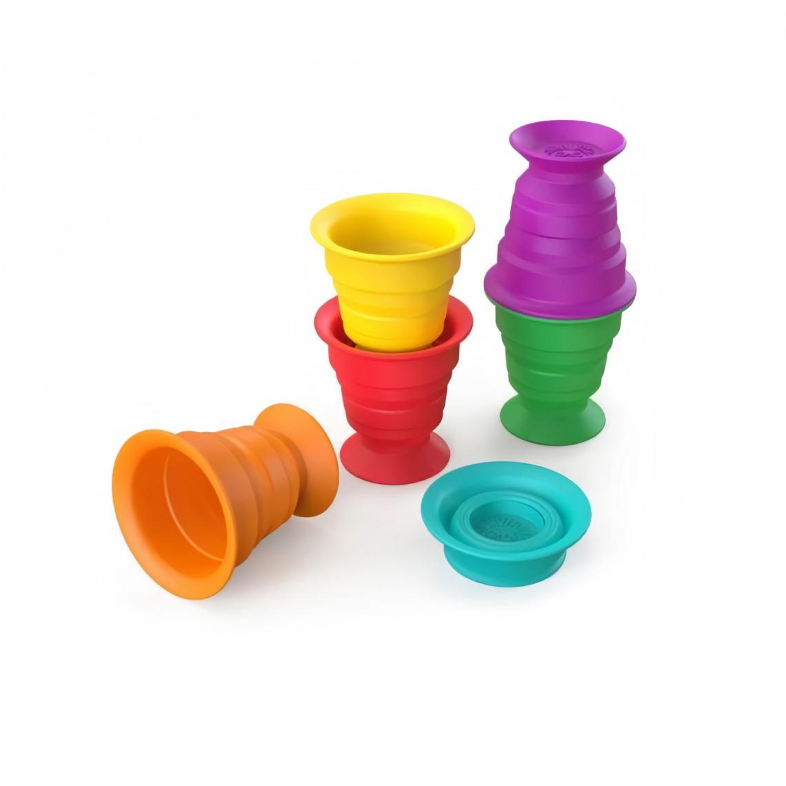 Tommee Tippee - BABY EINSTEIN squish & stack cups - Jeux d'éveil