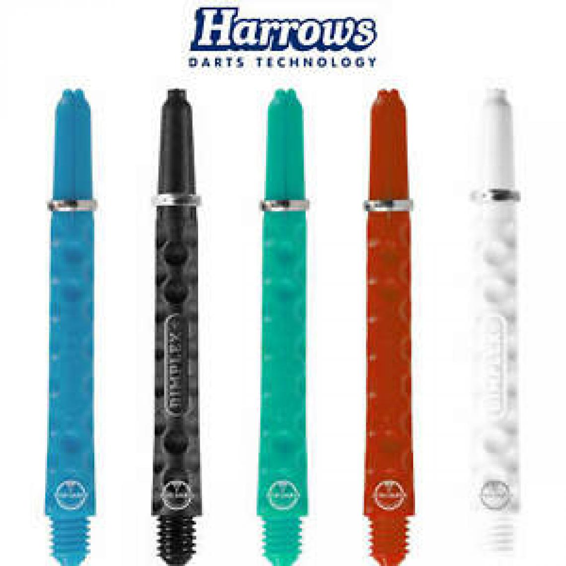 Harrows - Shaft HARROWS Dimplex MEDIUM (Plusieurs coloris) Aqua - Accessoires fléchettes