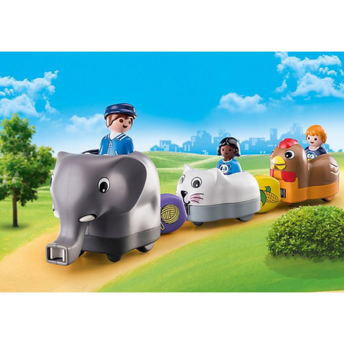 Playmobil - 70405 Train des animaux, Playmobil 1.2.3 - Playmobil