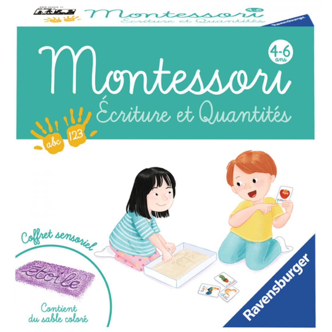 Ravensburger - Ravensburger Montessori Ecriture et quantites - Jeux éducatifs
