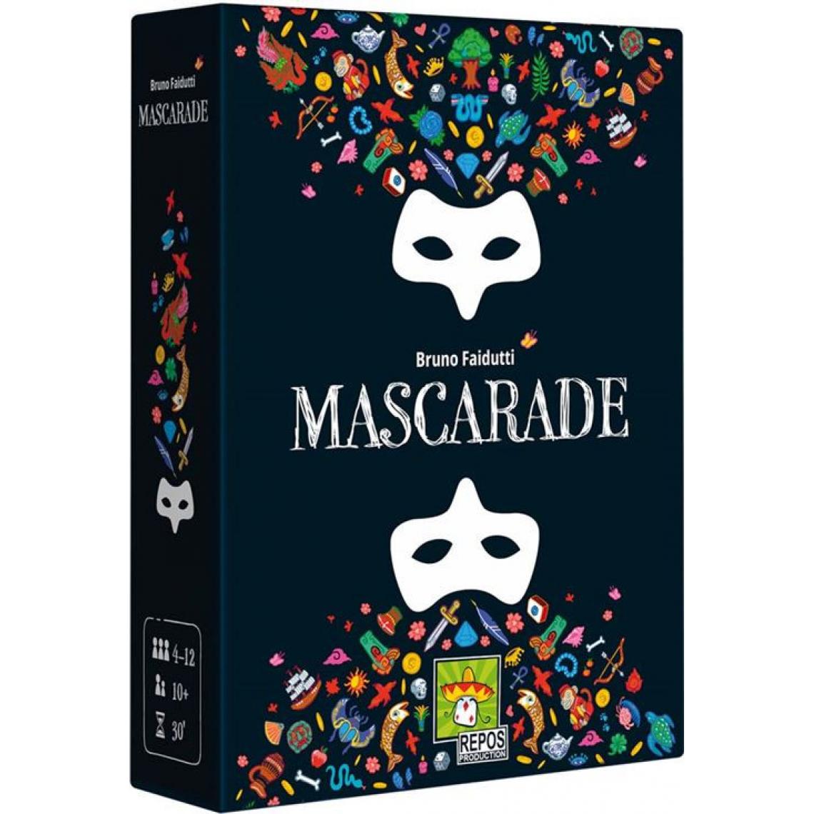 Asmodee - Jeu de stratégie Asmodee Mascarade V2 - Jeux de stratégie
