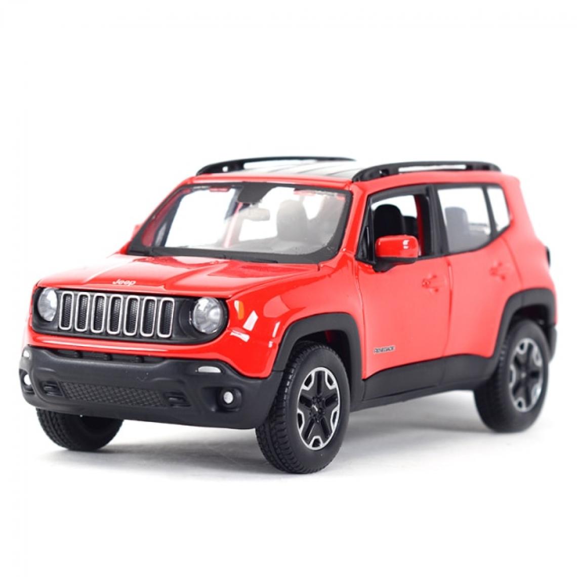 Universal - 1: 24 Jeepley Reedition SUV Shedding Car Electrostatic Moulding Car Collection Model Car Toy | Moulding Toy Car (Red) - Voitures